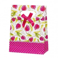 Cajas acetato con tulipanes para regalos