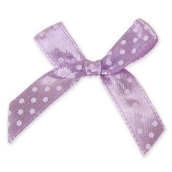 LAZO CON LUNARITOS MORADO BOLSA 50 PCS