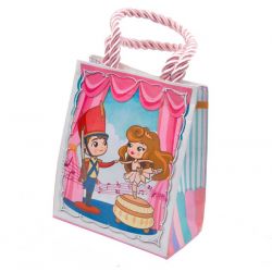 Pack de 12 bolsas musicales con bailarina en expositor