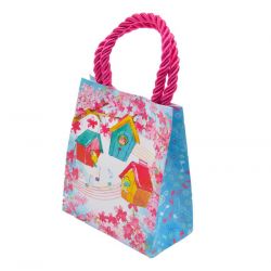Pack de 12 bolsas musicales con pajaritos en expositor