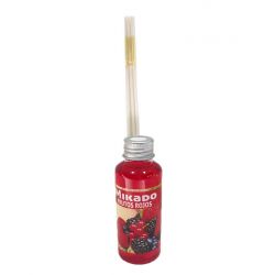 Ambientador tipo Mikado olor Frutos Rojos, con varillas, 50 ml