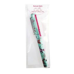 Boli turquesa con sirena en el mar en celofán                                                                              