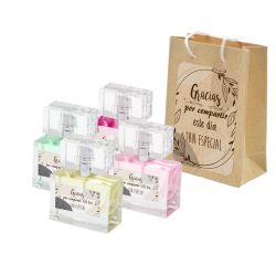Bote perfume vainilla 20 ml con bolsa                