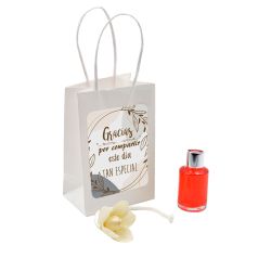 Mikado de frutos rojos 10ml con flor en bolsa                                                               