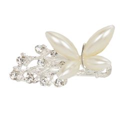 BROCHE MARIPOSA PERLAS BLANCAS          