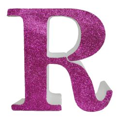 Letra "r" de 20 cm- en rosa