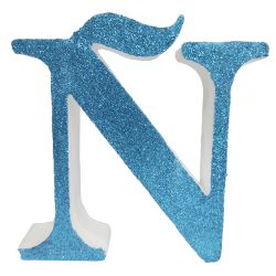 Letra "ñ" de 20 cm- en azul