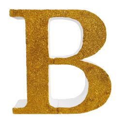 Letra "b" de 20 cm- en oro