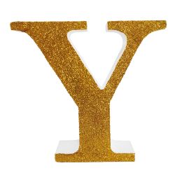 Letra "y" de 20 cm- en oro