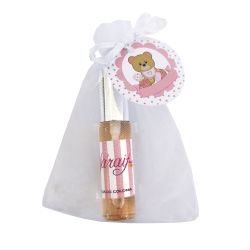 Colonia de vainilla bebe niña en organza