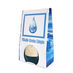 Mikado madera-cristal limpio en caja 8 ml