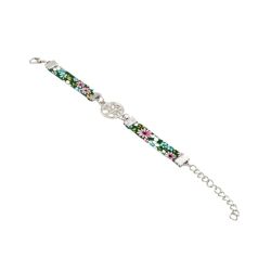 PULSERA ARBOL VIDA VERDE                                                                            