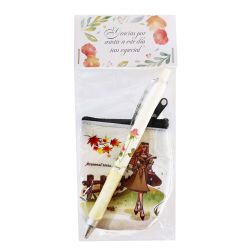 PACK MONEDERO VINTAJE Y BOLI FLORES                                                                 