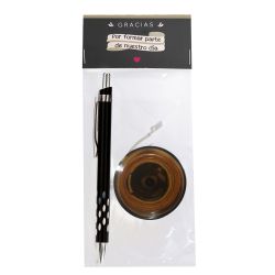 PACK  BOLI NEGRO Y METRO REDONDO                                                                    