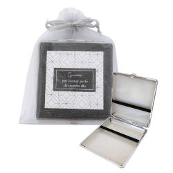 TARJETERO/BILLETERA EN ORGANZA SIN TARJETA                                                            