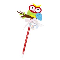BOLI BUHO FIELTRO NIÑO CON TARJETA BEBES                                                          