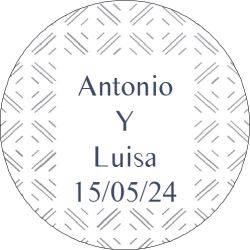 PLIEGO ADHESIVO 35 UNDS PERSONALIZADO                                                               