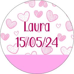 PLIEGO ADHESIVO 35 UNDS PERSONALIZADO                                                               