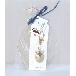 Reloj llavero mariquita + bolsa + tarjeta