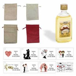 Pack GIN Canela 50ml con bolsa de saco y tarjeta