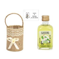 Lote boda licor finas hierbas decorado