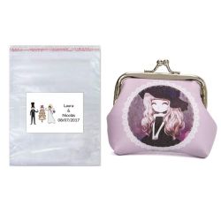 Monedero mujer con bolsa y tarjeta