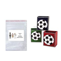 Lapicero en bolsa celofán y tarjeta