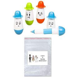 Boli extensible con bolsa y tarjeta pack boda