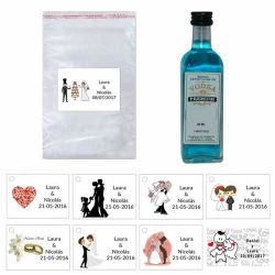 Vodka Premium en bolsa celofán y tarjeta