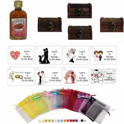 licor de fresa con chocolate detalles de boda