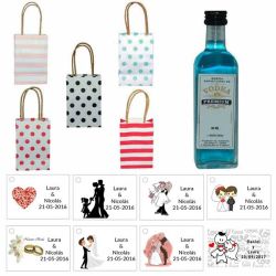 Vodka Premium en bolsas surtidas y tarjeta