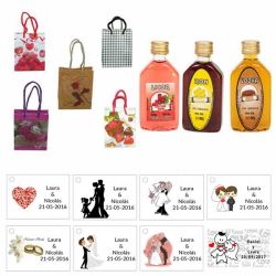 Pack Licor en bolsas detalles de boda