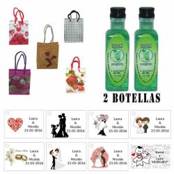 Licor Ron Mojito en bolsa asa y tarjeta