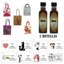 Licor Café en bolsa asa y tarjeta