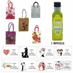 Licor Limoncielo en bolsa con asa y tarjeta