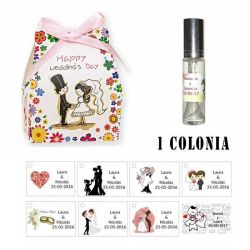Colonia personalizada regalos de boda