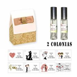 Colonias personalizadas para regalo