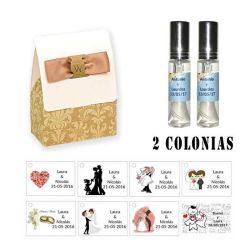 Colonias personalizadas para regalo