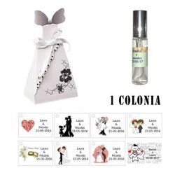 Colonia personalizada para regalo boda