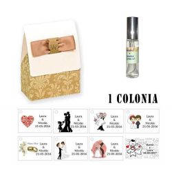 Colonia personalizada para invitados