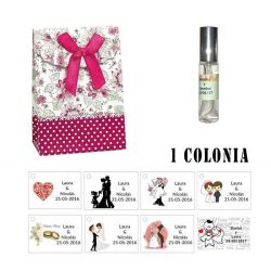 Regalos boda colonia personalizada