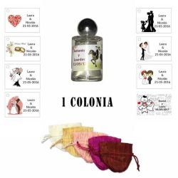 Colonia para regalos de boda originales