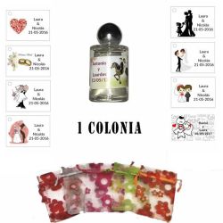 Colonia personalizada con bolsa original