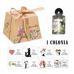Regalos de boda Colonia personalizada