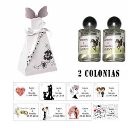 Detalles de boda Colonias personalizadas