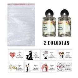 Colonias para detalles de boda originales