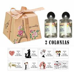 Regalos boda Colonias personalizadas