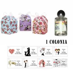 Colonia personalizada regalos invitados de boda
