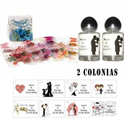 Colonias personalizadas regalos boda