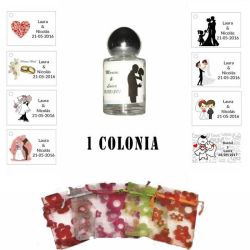 Colonia personalizada regalos boda